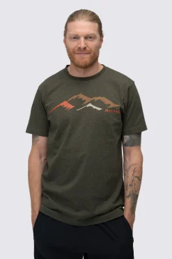 Macpac Men’s McIntyre Mountains Fairtrade Organic Cotton Short Sleeve T-Shirt