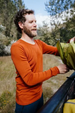 Macpac Men's 220 Merino Long Sleeve Top
