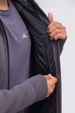 Macpac Mens Mountain Hooded Fleece Jacket