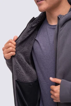 Macpac Mens Mountain Hooded Fleece Jacket
