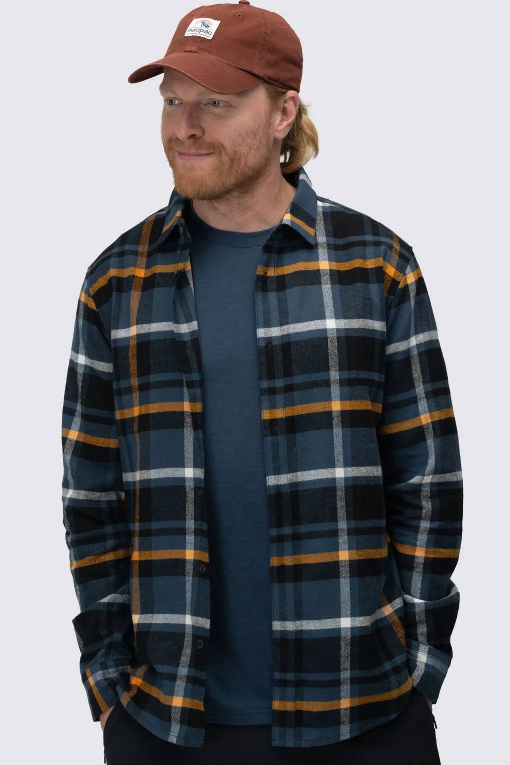 Macpac Men's Sutherland Slim Flannel Shirt