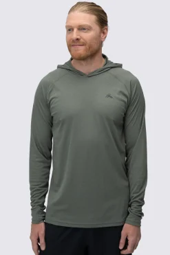 Macpac Men's Trail Long Sleeve Hooded Top