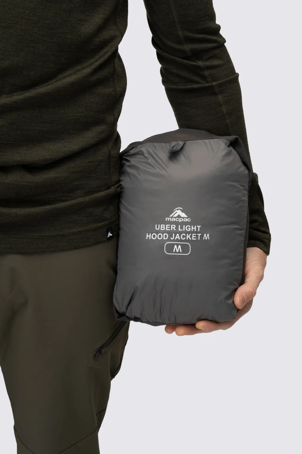 Macpac Men's Uber Light Hooded Down Jacket ♺