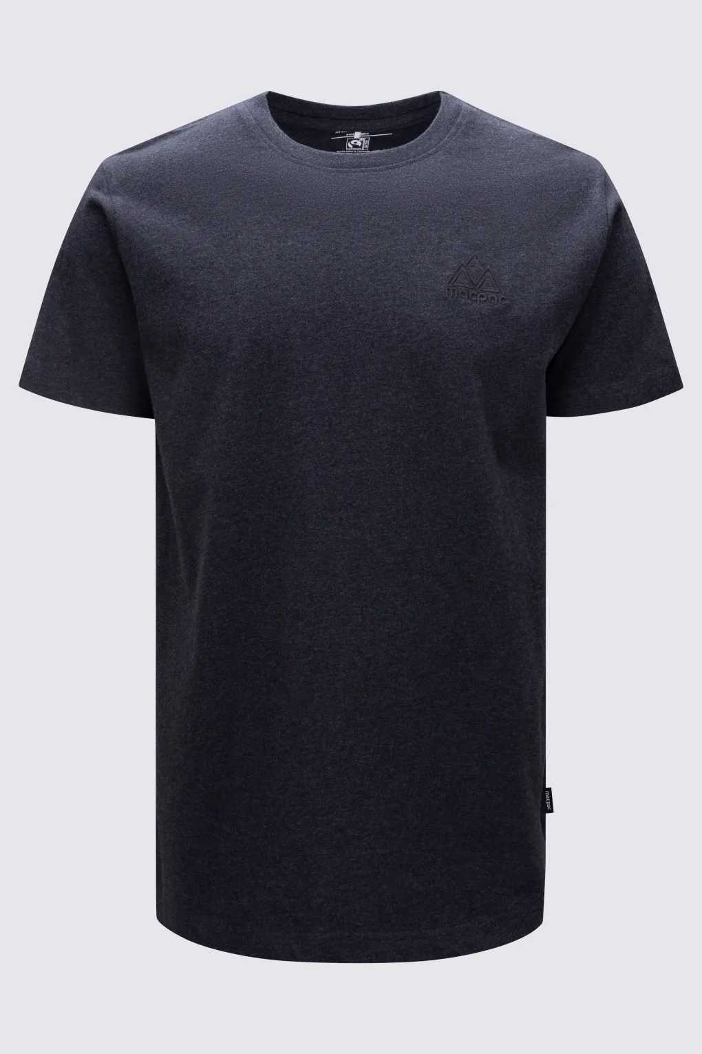 Macpac Men's Vintage Embroidered Fairtrade Organic Cotton Short Sleeve T-Shirt
