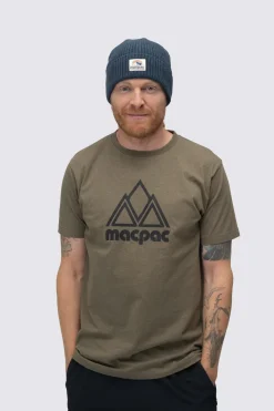 Macpac Men's Vintage Fairtrade Organic Cotton Short Sleeve T-Shirt