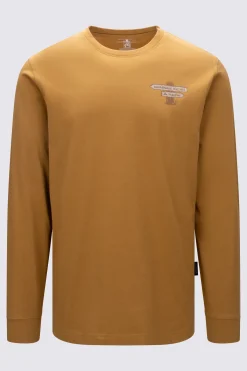 Macpac Men's Waihohonu Hut Fairtrade Organic Cotton Long Sleeve T-Shirt