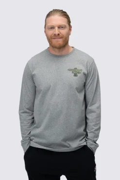 Macpac Men's Waihohonu Hut Fairtrade Organic Cotton Long Sleeve T-Shirt