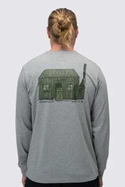 Macpac Men's Waihohonu Hut Fairtrade Organic Cotton Long Sleeve T-Shirt