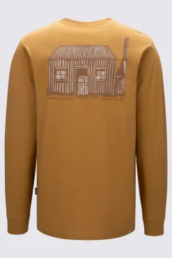 Macpac Men's Waihohonu Hut Fairtrade Organic Cotton Long Sleeve T-Shirt