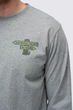 Macpac Men's Waihohonu Hut Fairtrade Organic Cotton Long Sleeve T-Shirt