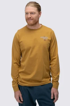 Macpac Men's Waihohonu Hut Fairtrade Organic Cotton Long Sleeve T-Shirt