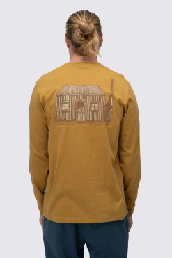 Macpac Men's Waihohonu Hut Fairtrade Organic Cotton Long Sleeve T-Shirt