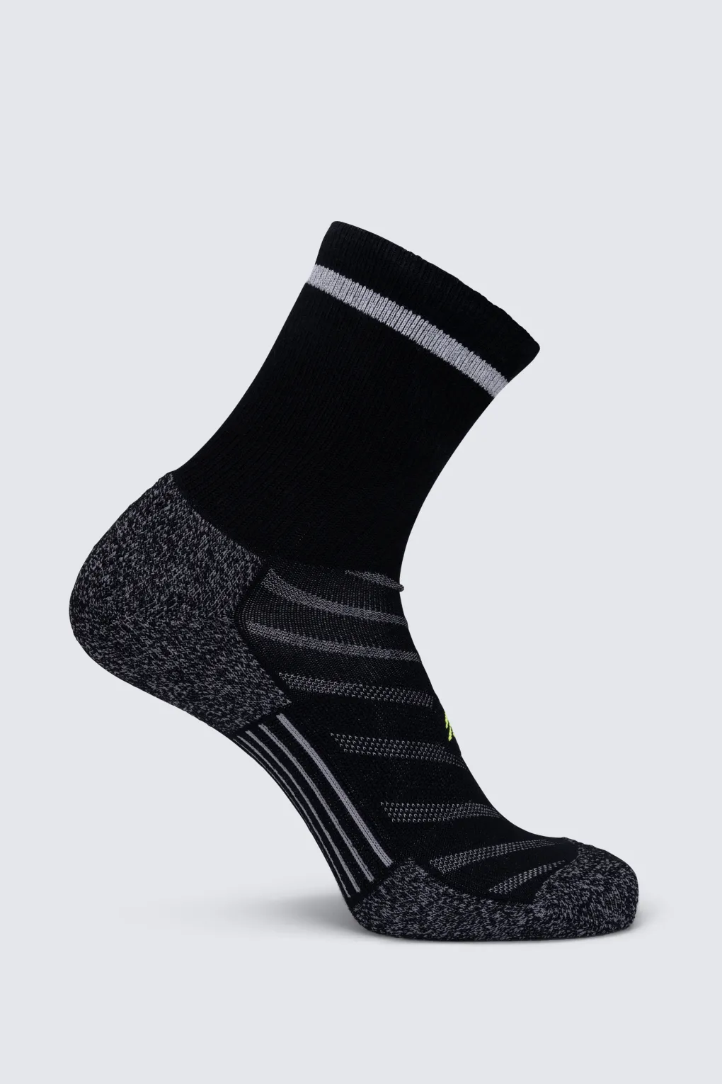Macpac Merino Blend Reflective Trail Crew Sock