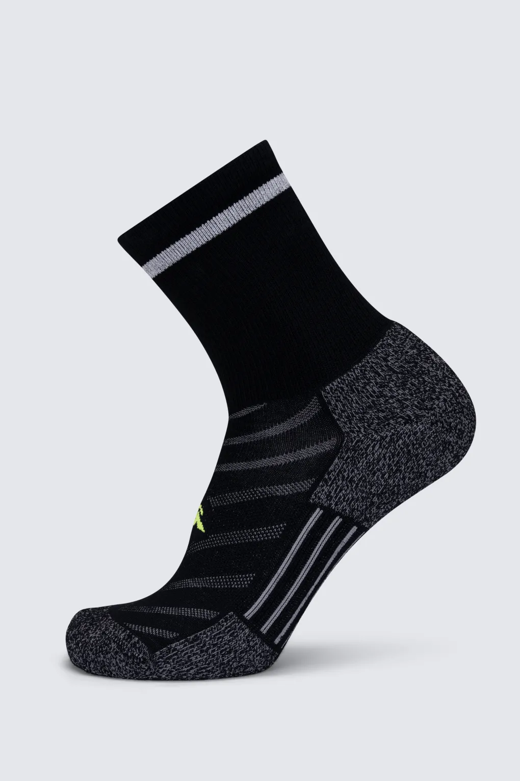 Macpac Merino Blend Reflective Trail Crew Sock