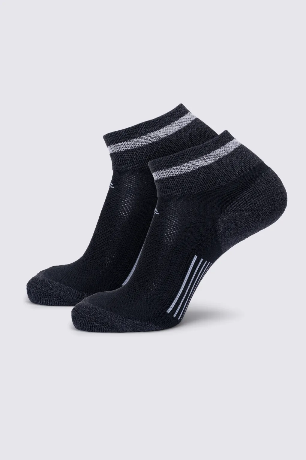 Macpac Reflective Trail Quarter Sock — 2 Pack