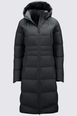 Macpac Women's Aurora Long Hooded Down Coat