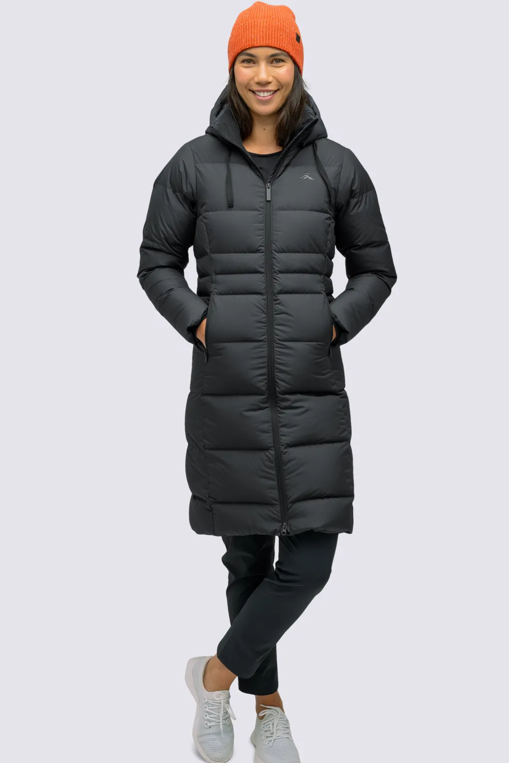 Macpac Women's Aurora Long Hooded Down Coat