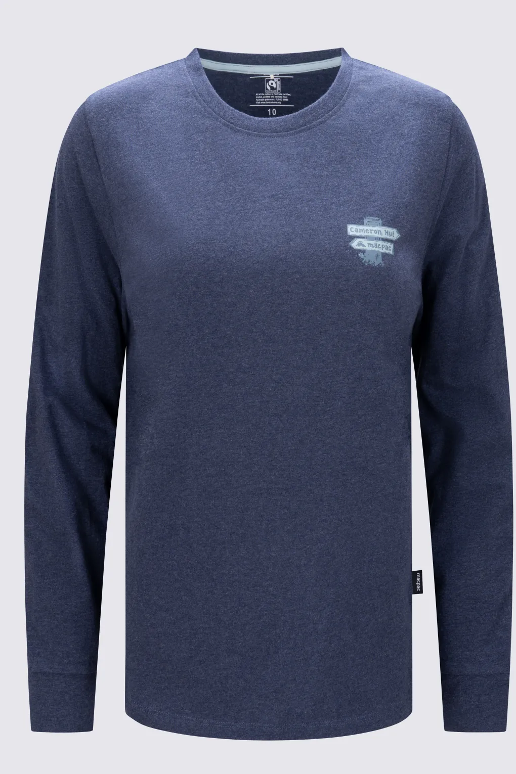 Macpac Women's Cameron Hut Fairtrade Organic Cotton Long Sleeve T-Shirt