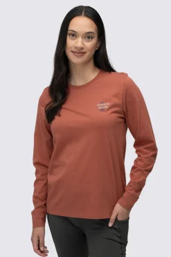 Macpac Women's Cameron Hut Fairtrade Organic Cotton Long Sleeve T-Shirt