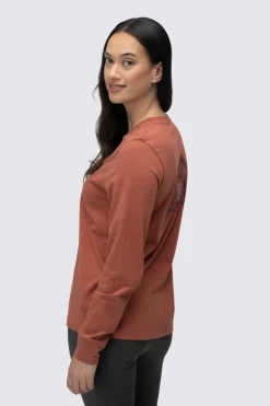 Macpac Women's Cameron Hut Fairtrade Organic Cotton Long Sleeve T-Shirt