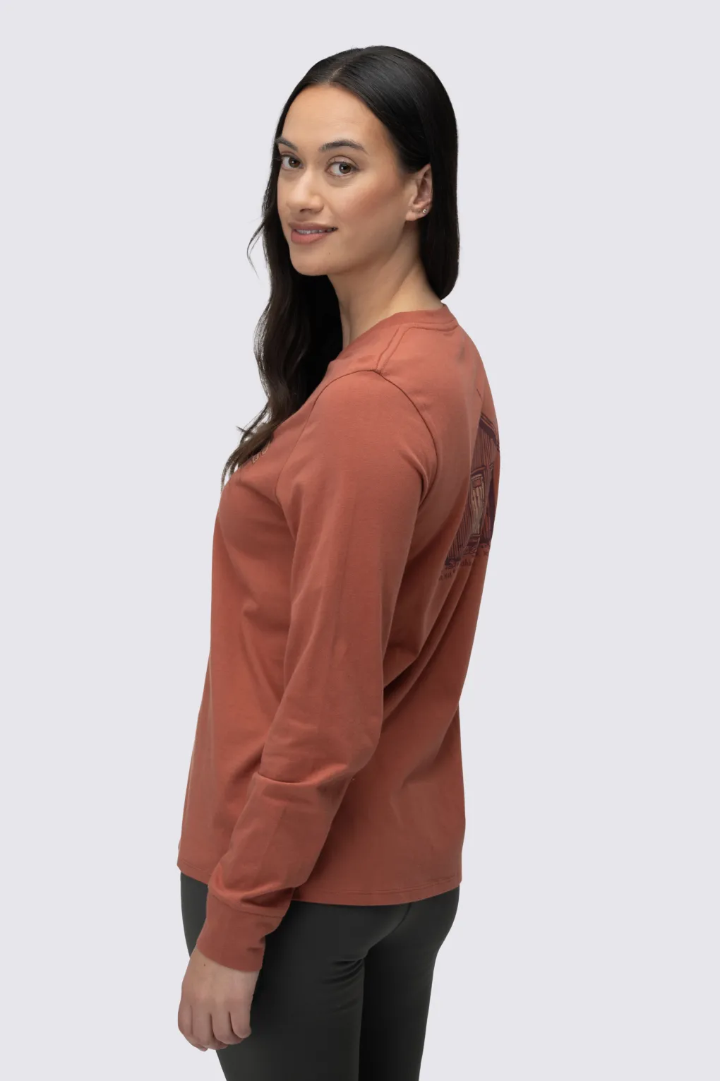 Macpac Women's Cameron Hut Fairtrade Organic Cotton Long Sleeve T-Shirt