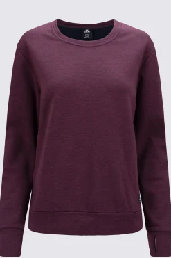 Macpac Women's 280 Merino Blend Long Sleeve Crew