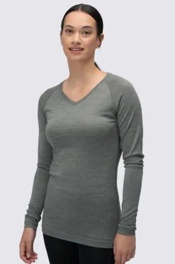 Macpac Women's 150 Merino V-Neck Top