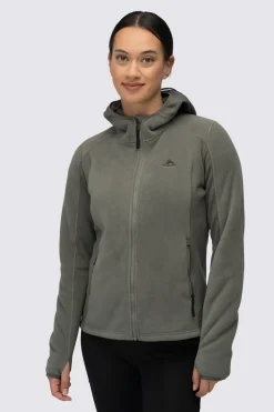 Macpac Womens Mountain Hooded Fleece Jacket