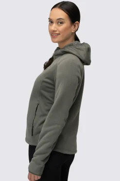 Macpac Womens Mountain Hooded Fleece Jacket