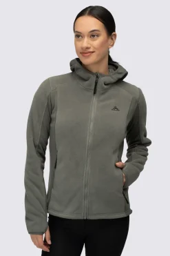 Macpac Womens Mountain Hooded Fleece Jacket