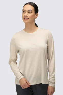 Macpac Women’s Orton Merino Blend Long-Sleeve T-Shirt