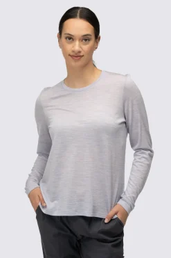 Macpac Women’s Orton Merino Blend Long-Sleeve T-Shirt