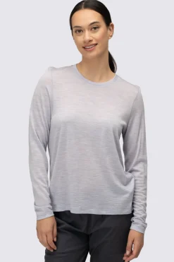 Macpac Women’s Orton Merino Blend Long-Sleeve T-Shirt