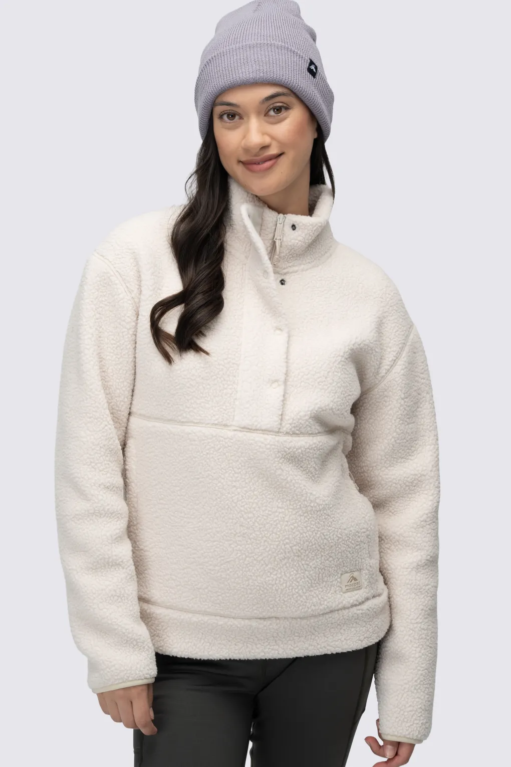Macpac Women's Pandora High Pile Fleece Pullover
