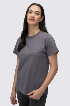 Macpac Women's Vintage Embroidered Fairtrade Organic Cotton T-Shirt