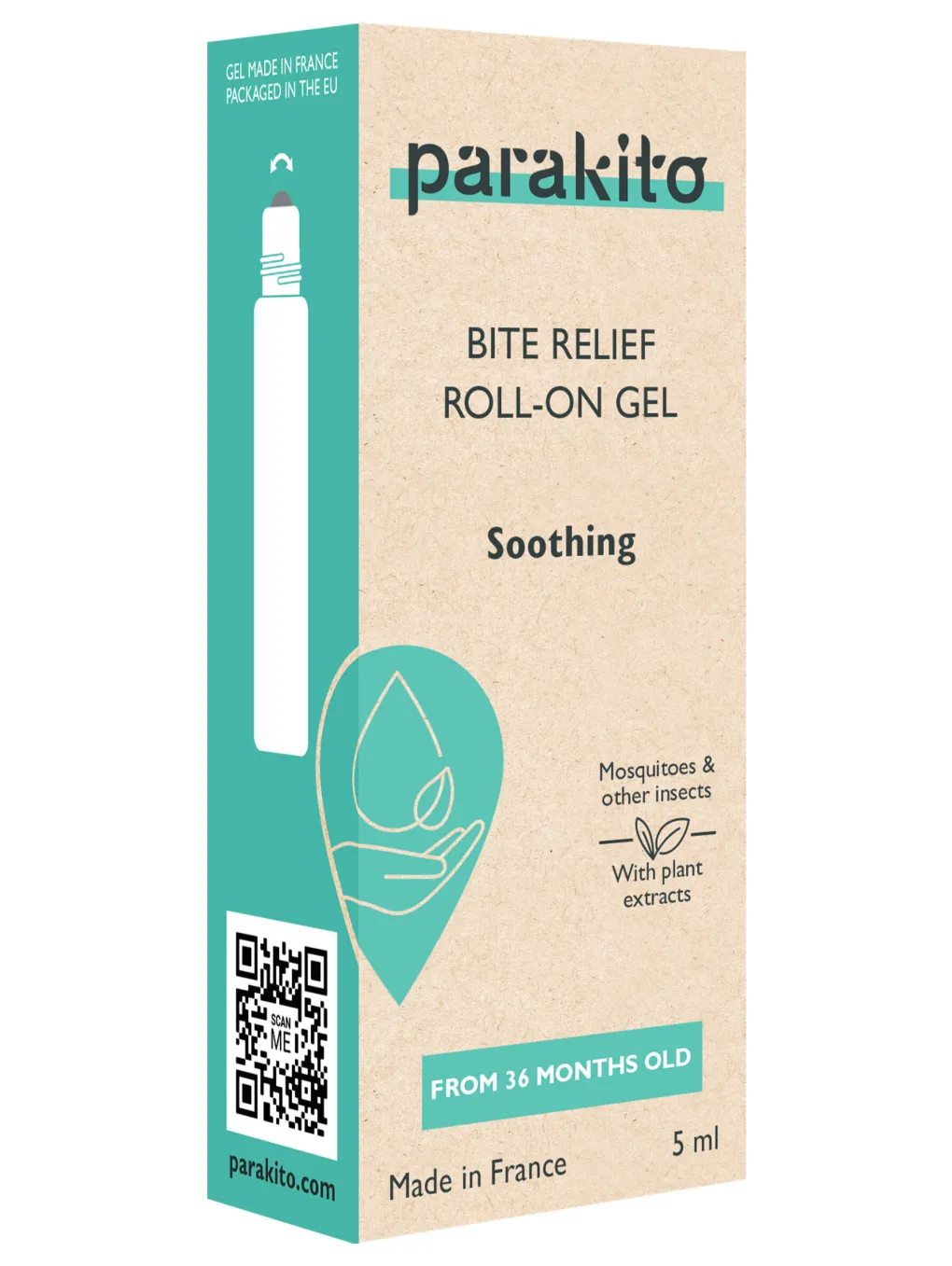 PARA’KITO™ Bite Relief Roll-On Gel