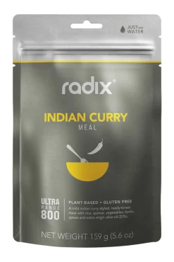 Radix Nutrition Ultra 800Kcal Meal Indian Curry 159g