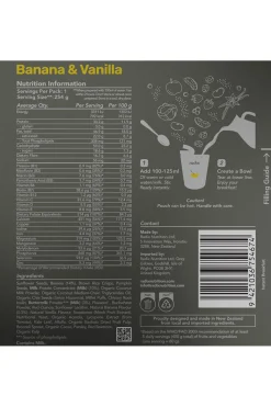 Radix ULTRA 800kcal Banana & Vanilla Dairy Breakfast - 154g