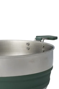 Sea to Summit Detour Stainless Steel Collapsible Pot — 3L