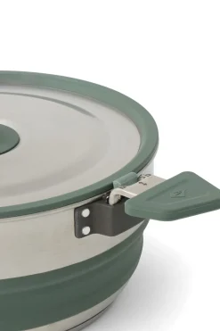 Sea to Summit Detour Stainless Steel Collapsible Pot — 3L