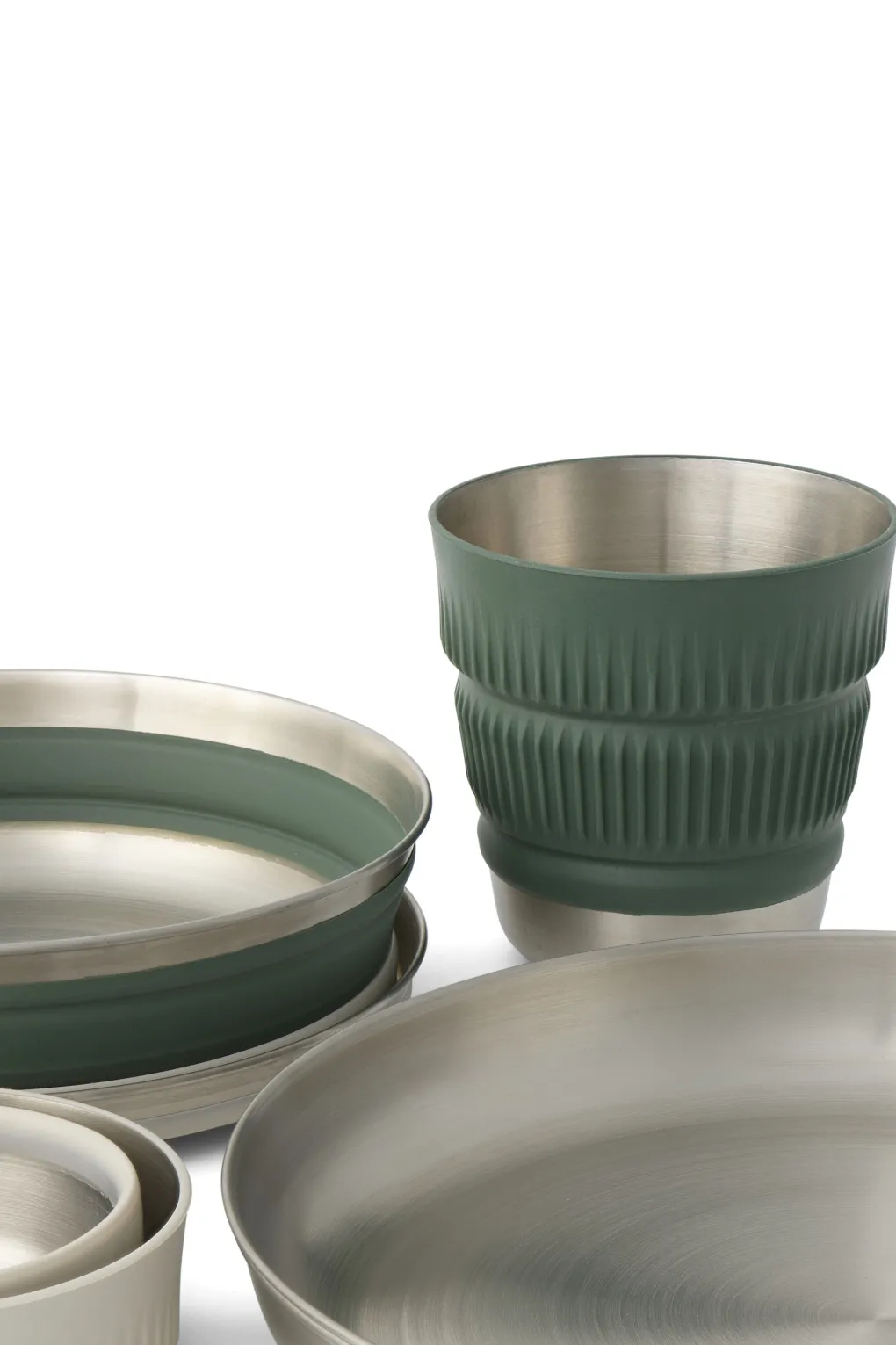 Sea to Summit Detour Stainless Steel 2 Person Collapsible Dinnerware Set