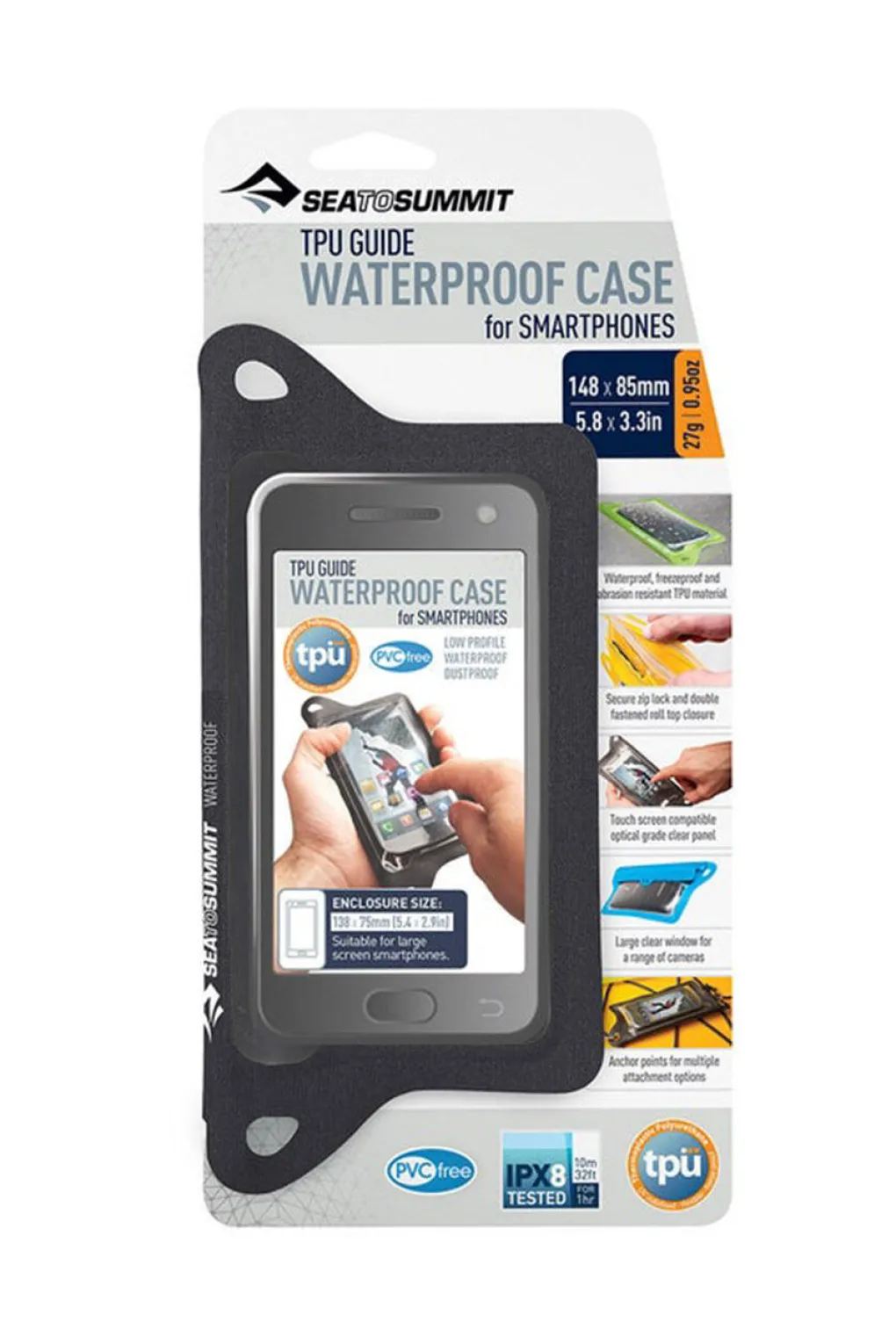 Sea to Summit TPU Guide Waterproof Phone Case — Regular