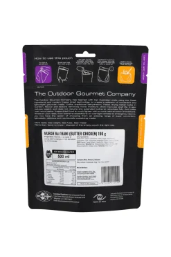 The Outdoor Gourmet Company Butter Chicken —190 g