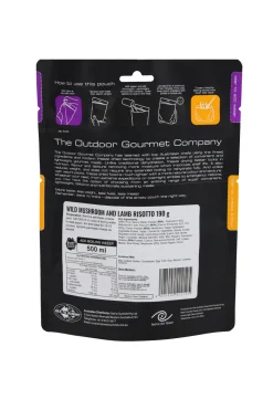 The Outdoor Gourmet Company Wild Mushroom and Lamb Risotto —190 g