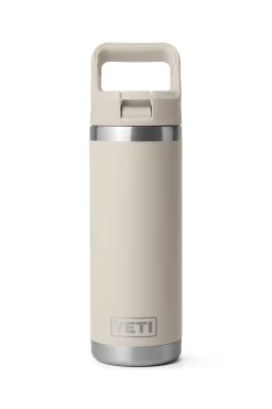 YETI® Rambler® Bottle with Straw Cap — 18 oz