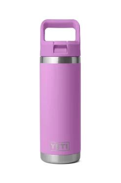 YETI® Rambler® Bottle with Straw Cap — 18 oz