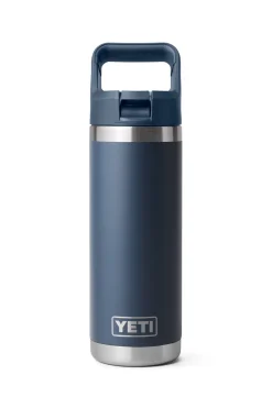 YETI® Rambler® Bottle with Straw Cap — 18 oz