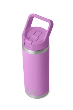YETI® Rambler® Bottle with Straw Cap — 18 oz