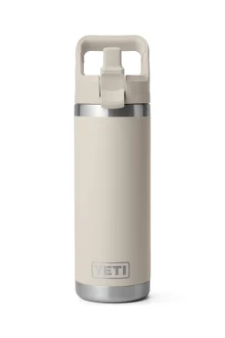 YETI® Rambler® Bottle with Straw Cap — 18 oz