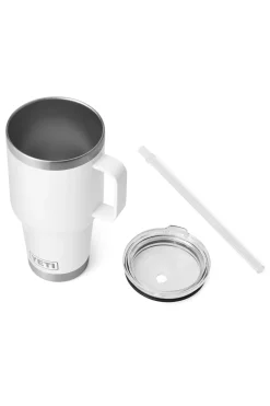 YETI® Rambler® Mug with Straw Cap — 35 oz